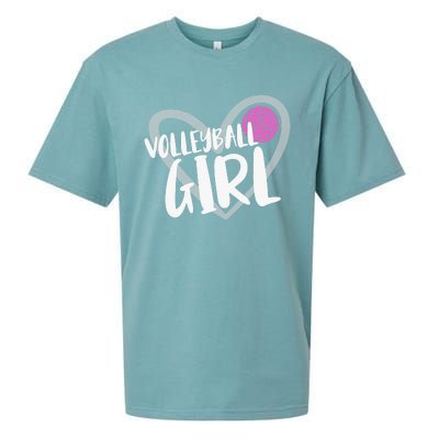 Volleyball For Teen Girls  Love Volleyball Sueded Cloud Jersey T-Shirt