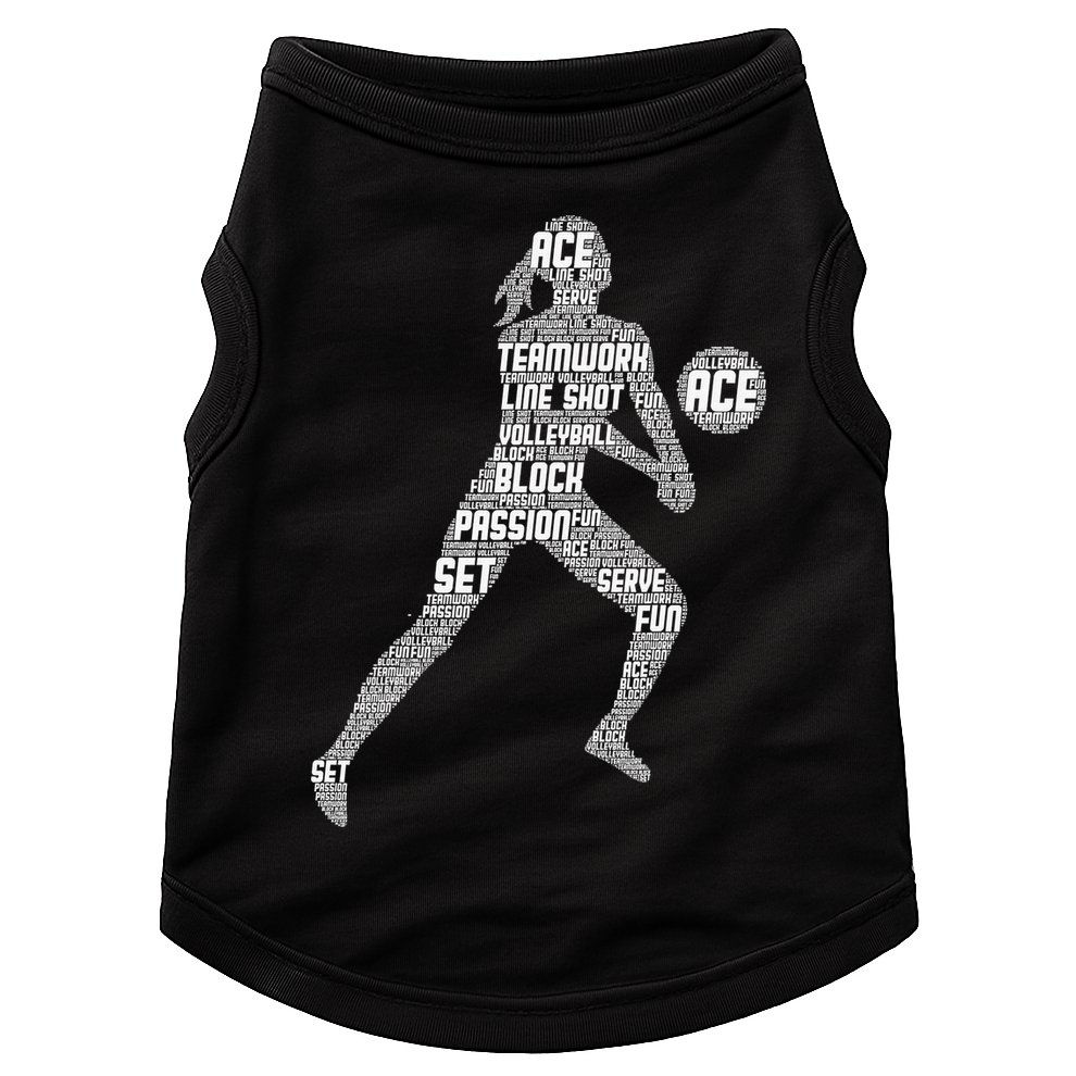 Volleyball For Teen Girls  Love Volleyball Doggie Tank
