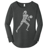 Volleyball For Teen Girls  Love Volleyball Women's Perfect Tri Tunic Long Sleeve Shirt