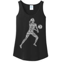 Volleyball For Teen Girls  Love Volleyball Ladies Essential Tank