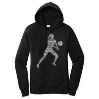 Volleyball For Teen Girls  Love Volleyball Women's Pullover Hoodie