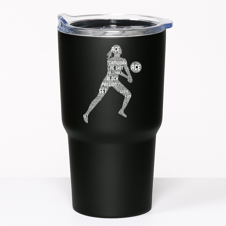 Volleyball For Teen Girls  Love Volleyball Tumbler
