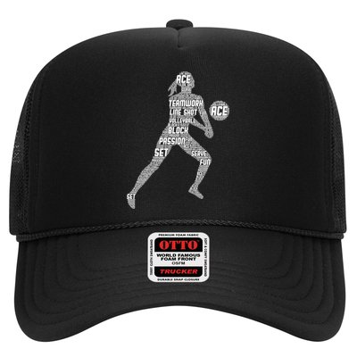 Volleyball For Teen Girls  Love Volleyball Trucker Hat
