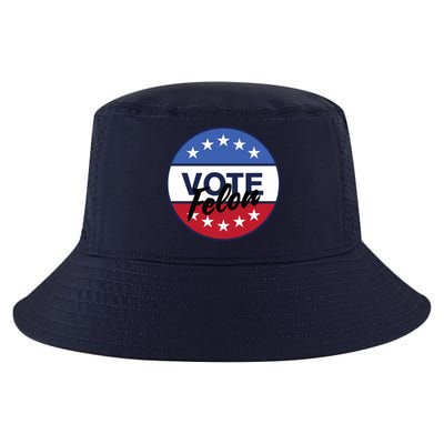 Vote Felon Trump 2024 45 And 47 Funny Vote For The Felon Cool Comfort Performance Bucket Hat