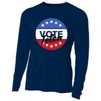 Vote Felon Trump 2024 45 And 47 Funny Vote For The Felon Cooling Performance Long Sleeve Crew