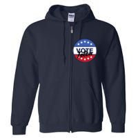 Vote Felon Trump 2024 45 And 47 Funny Vote For The Felon Full Zip Hoodie