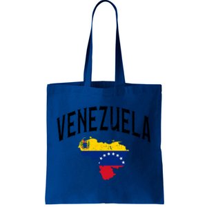 Venezuela Flag Throwback Sports Gift Tote Bag