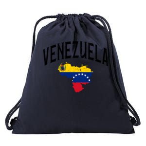 Venezuela Flag Throwback Sports Gift Drawstring Bag