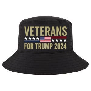 Veterans For Trump 2024 Cool Comfort Performance Bucket Hat