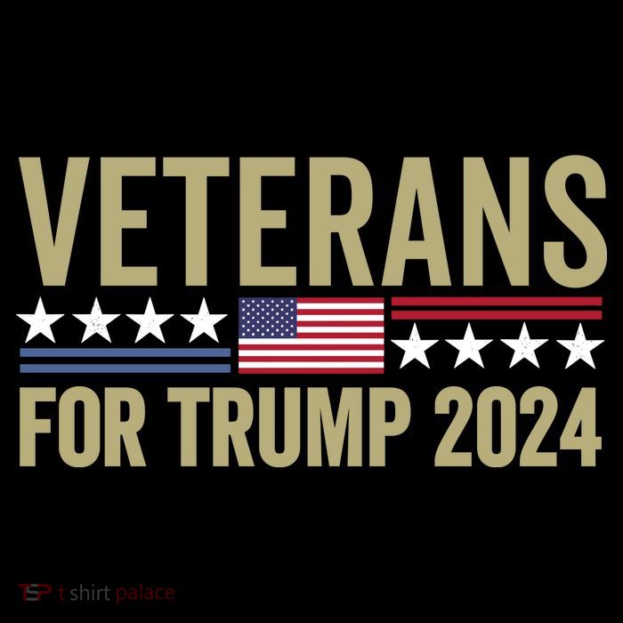 Veterans For Trump 2024 Flatbill Hat