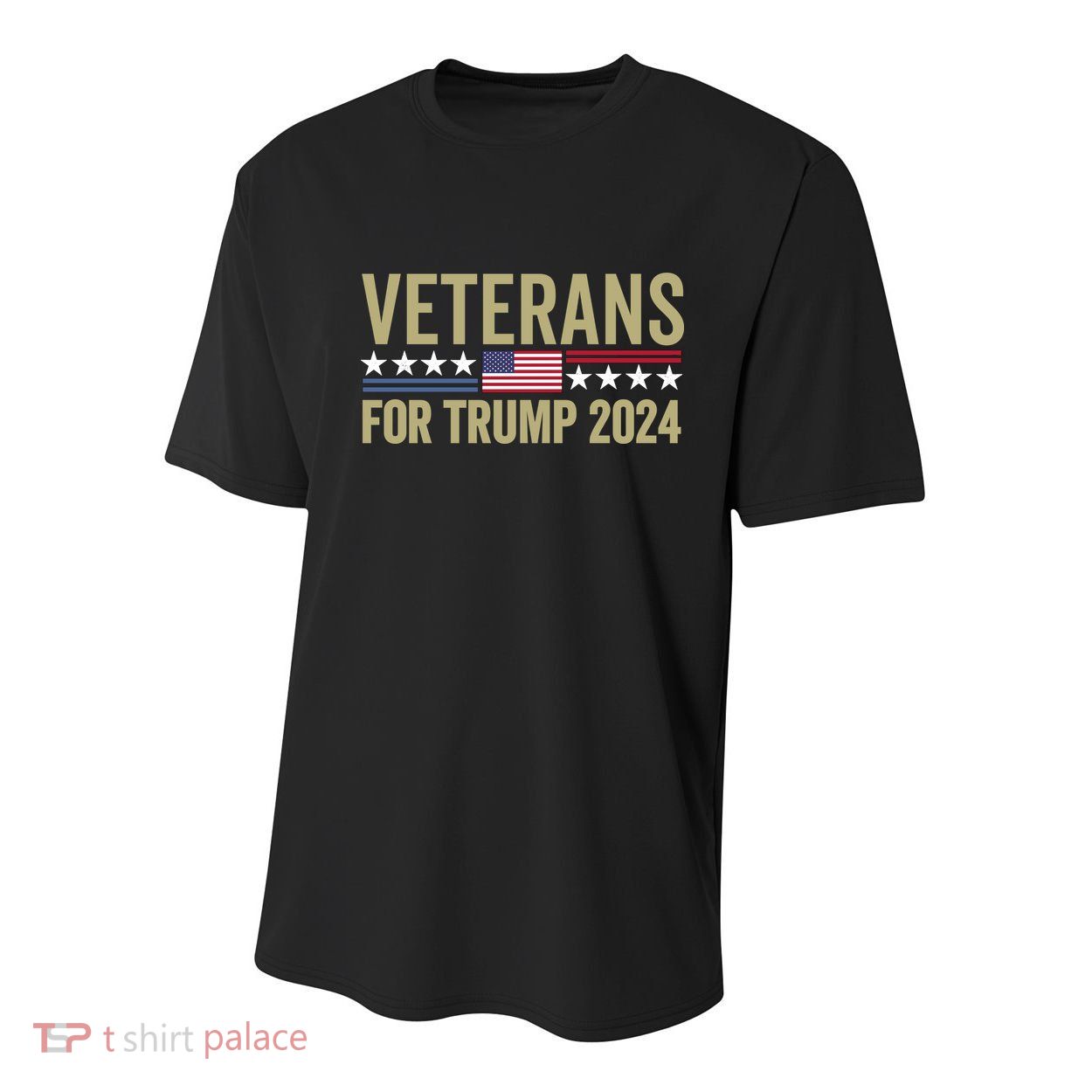 Veterans For Trump 2024 Youth Performance Sprint T-Shirt