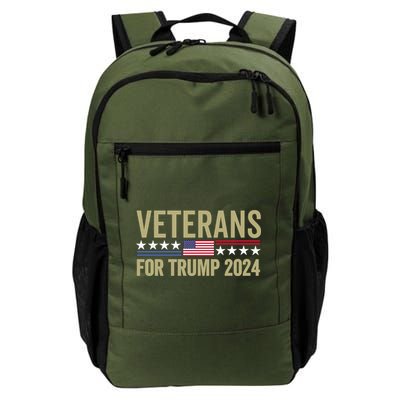 Veterans For Trump 2024 Backpack