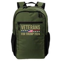 Veterans For Trump 2024 Daily Commute Backpack