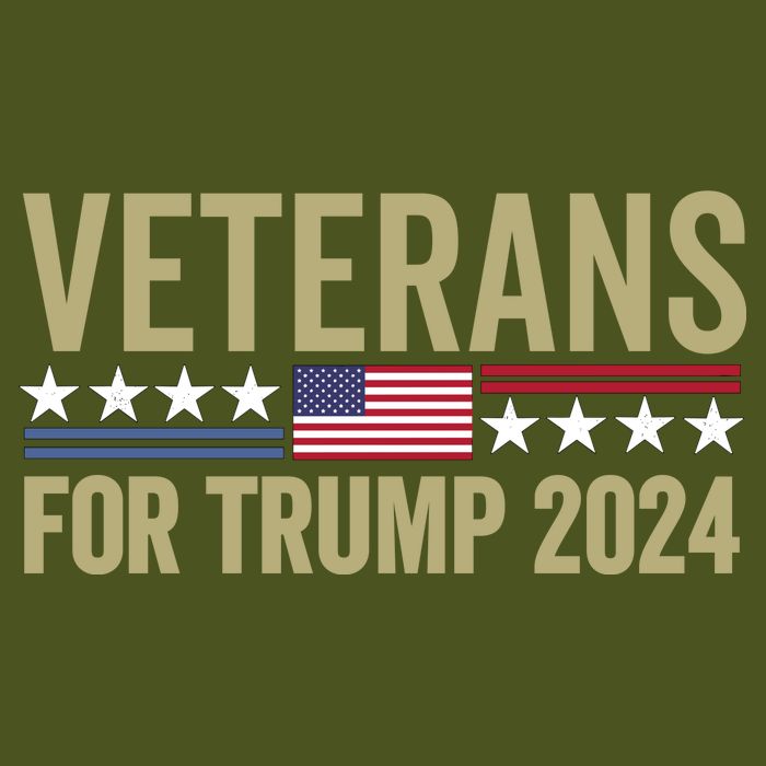 Veterans For Trump 2024 Sustainable Bucket Hat