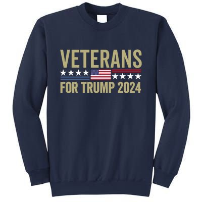 Veterans For Trump 2024 Sweatshirt