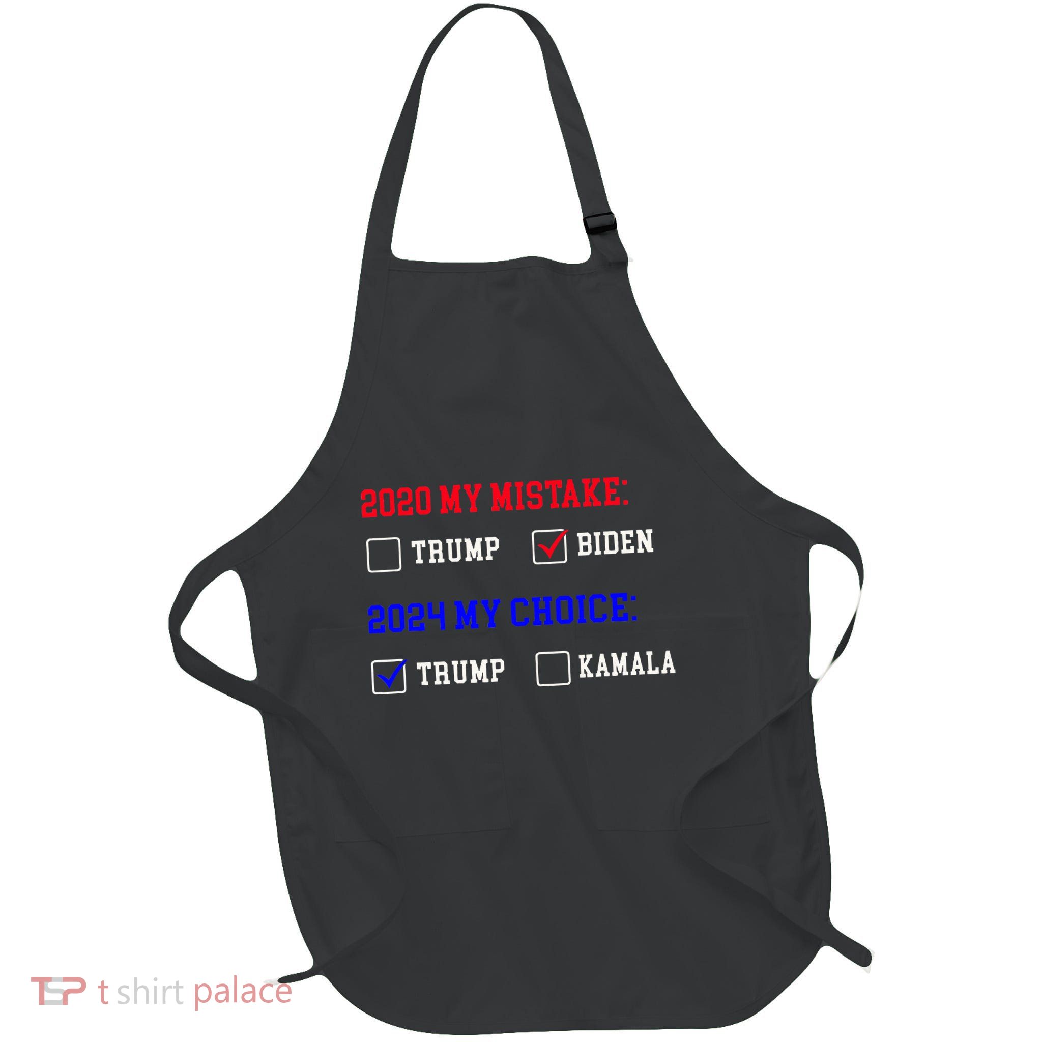 Vote For Trump Peace For Future! Full-Length Apron With Pockets