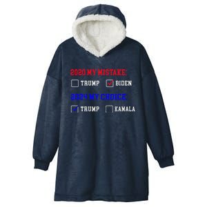 Vote For Trump Peace For Future! Hooded Wearable Blanket