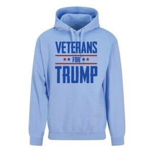 Veterans For Trump 2024 Unisex Surf Hoodie