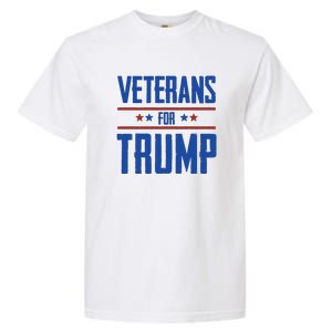 Veterans For Trump 2024 Garment-Dyed Heavyweight T-Shirt