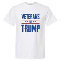 Veterans For Trump 2024 Garment-Dyed Heavyweight T-Shirt