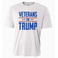 Veterans For Trump 2024 Cooling Performance Crew T-Shirt