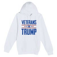 Veterans For Trump 2024 Premium Pullover Hoodie