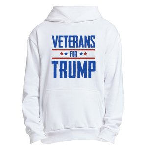 Veterans For Trump 2024 Urban Pullover Hoodie