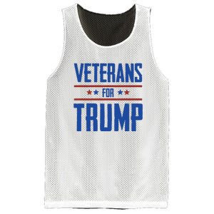 Veterans For Trump 2024 Mesh Reversible Basketball Jersey Tank