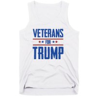 Veterans For Trump 2024 Tank Top