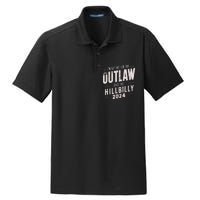 Voting For The Outlaw And The Hillbilly 2024 Dry Zone Grid Polo