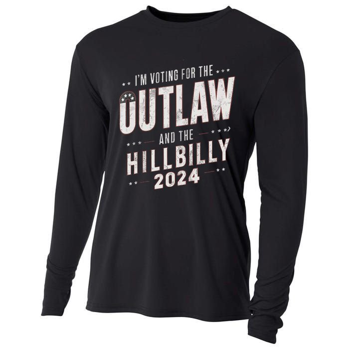 Voting For The Outlaw And The Hillbilly 2024 Cooling Performance Long Sleeve Crew