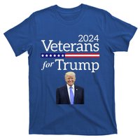 Veterans For Trump 2024 Conservative Republican Trump 2024 Cool Gift T-Shirt