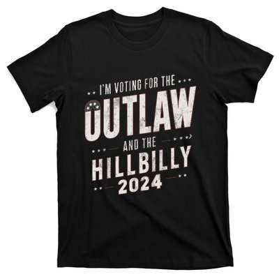 Voting For The Outlaw And The Hillbilly 2024 T-Shirt