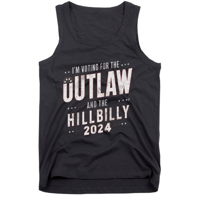 Voting For The Outlaw And The Hillbilly 2024 Tank Top