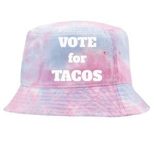 Vote For Tacos Tie-Dyed Bucket Hat