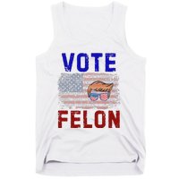 Vote Felon Trump 2024 45 And 47 Vote For The Felon Tank Top