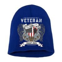 Veterans For Trump Tee Military Republican Supporters Cute Gift Short Acrylic Beanie