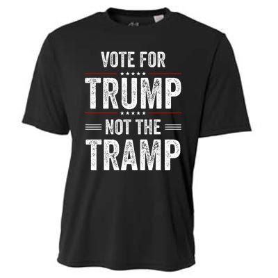 Vote For Trump Not The Tramp Cooling Performance Crew T-Shirt