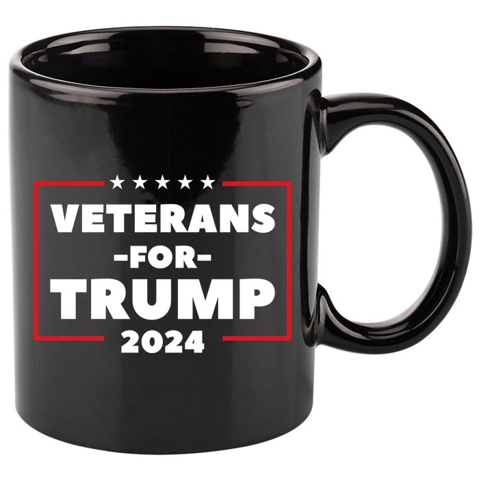 Veterans For Trump 11oz C Handle Ceramic Mug