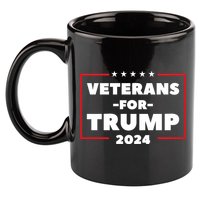 Veterans For Trump 11oz C Handle Ceramic Mug