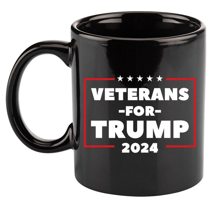 Veterans For Trump 11oz C Handle Ceramic Mug