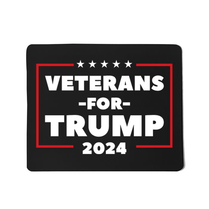 Veterans For Trump Mousepad