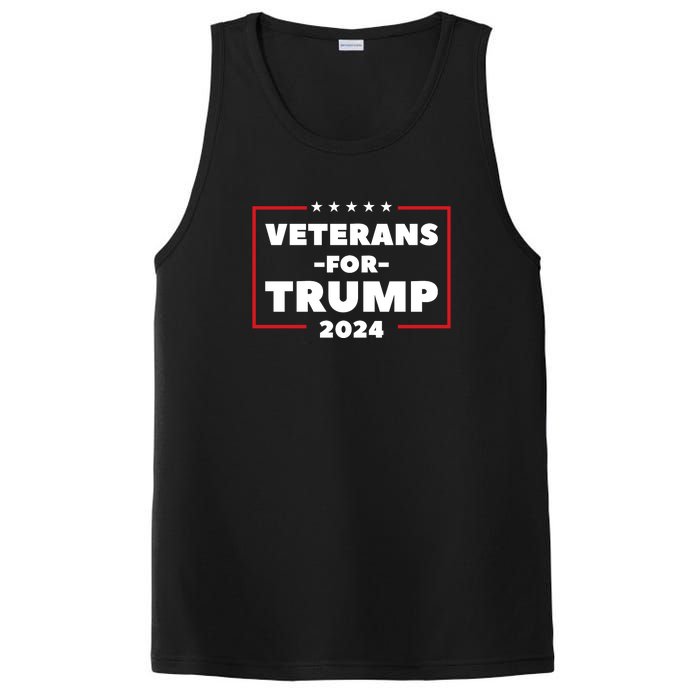 Veterans For Trump PosiCharge Competitor Tank