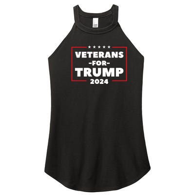 Veterans For Trump Women's Perfect Tri Rocker Tank