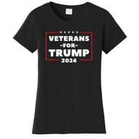 Veterans For Trump Women's T-Shirt