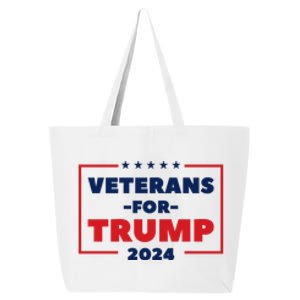 Veterans For Trump 25L Jumbo Tote