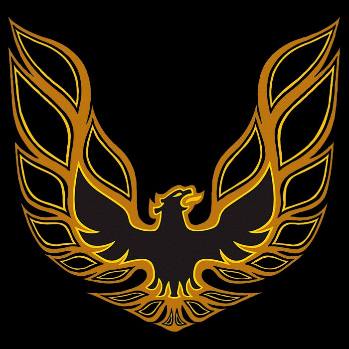 Vintage Firebird Transam Logo Mousepad
