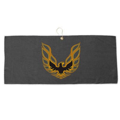 Vintage Firebird Transam Logo Large Microfiber Waffle Golf Towel