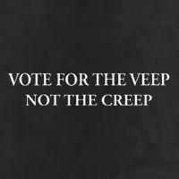 Vote For The Veep Not The Creep Golf Towel