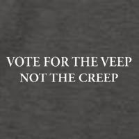 Vote For The Veep Not The Creep Vector Backpack